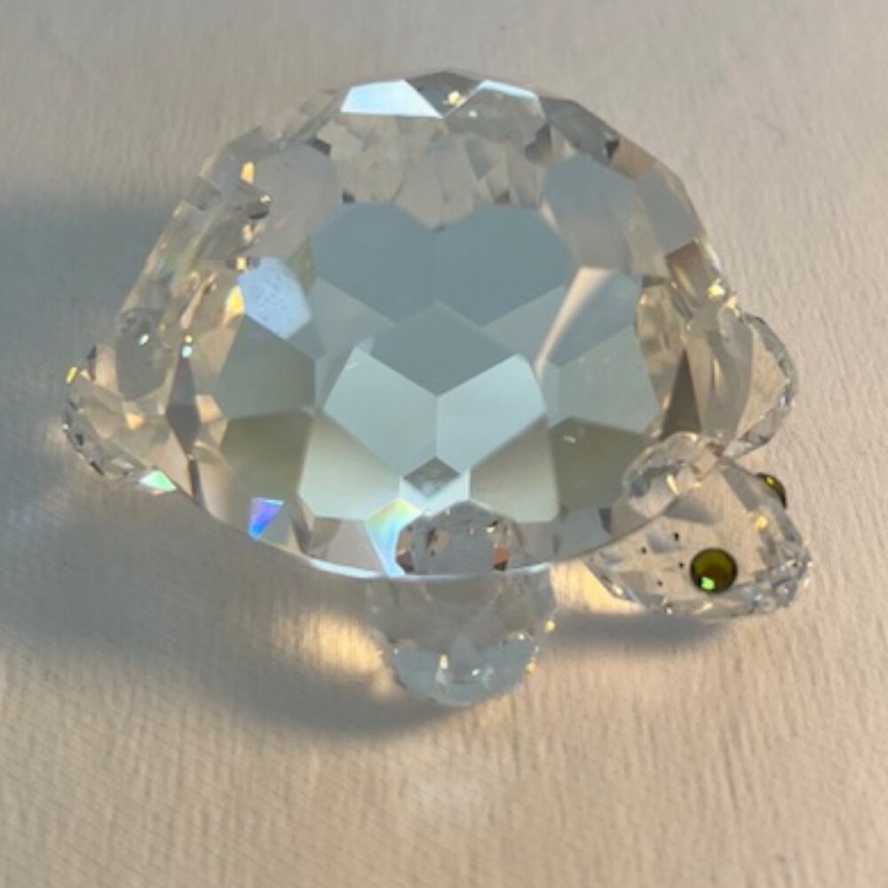 Vintage Swarovski Crystal Turtle Figurine – new in box - Picture 2 of 8